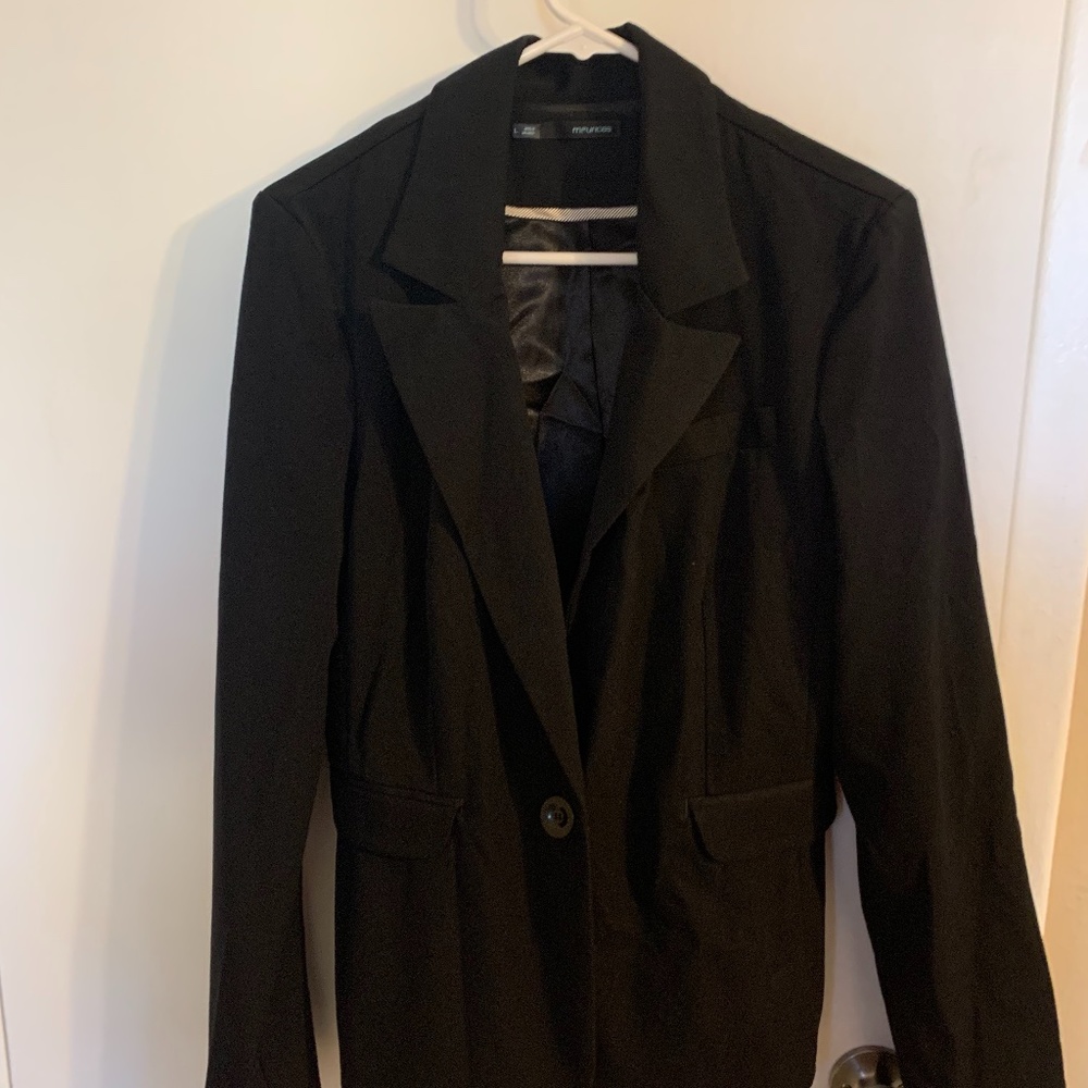 Maurices black blazer, L